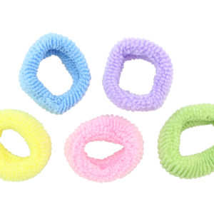 Image of Assorted Colors Small Terry Hair Band
