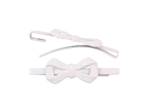 Image of Soft Pink Bow Barrette