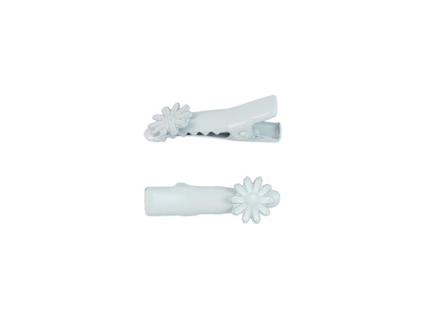 Image of White Daisy Pinch Clip