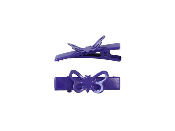 Image of Purple Butterfly Lil Girl Pinch Clip