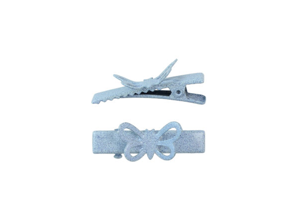 Image of Sky Blue Butterfly Lil Girl Pinch Clip