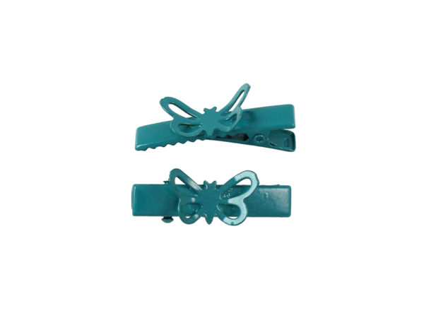 Image of Teal Butterfly Lil Girl Pinch Clip