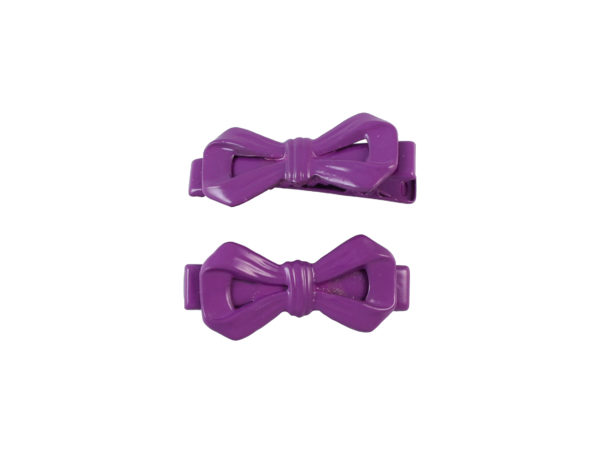 Image of Fuchsia Bow Lil Girl Pinch Clip