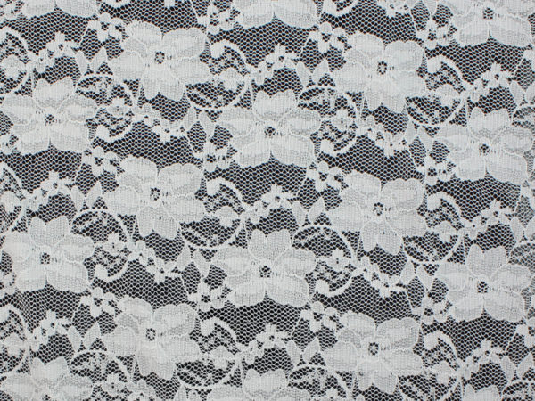 Image of White Small Pansy fabric